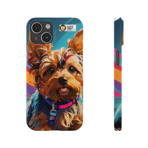 Yorkshire Terrier Yorkie Dog Colorful Phone Case